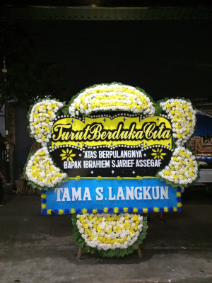 Papan Bunga Duka di Tanjung Balai Kota Iv