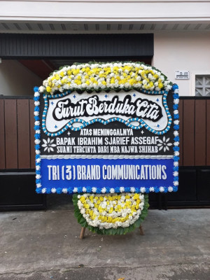 Papan Bunga Duka di Tanjung Balai Kota Iv
